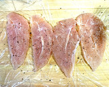 お弁当にも！ささみのしそチーズ巻き作り方2写真