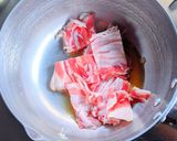 豚バラもやしピリ辛醤油らーめん作り方4写真