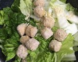 ★白菜とミートボール♡簡単煮物作り方1写真