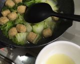★白菜とミートボール♡簡単煮物作り方3写真