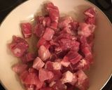 サイコロ豚丼作り方2写真