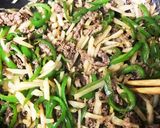 菊芋de青椒肉絲作り方5写真
