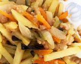 全てレンジ飯泥棒なすじゃがで青椒肉絲風作り方12写真
