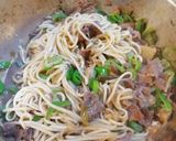 胃もたれしない！すき焼きうどん作り方7写真