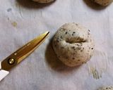 クリームチーズごまパン作り方6写真
