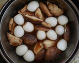 超簡単!うずらと椎茸のうま煮作り方4写真