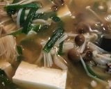 ☆ニラとえのきのお味噌汁☆作り方3写真