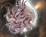 半熟卵で作るカラフル卵マカロニサラダ作り方2写真