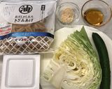 キャベツと納豆のサラダ作り方1写真