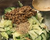 キャベツと納豆のサラダ作り方7写真