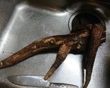 ごぼうとしめじの煮物作り方7写真