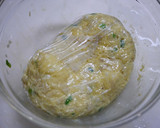 レンジで簡単！エノキ卵☆すき焼き風味作り方5写真
