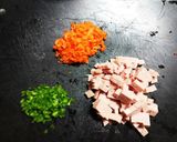ボロニアソーセージの炊き込みご飯作り方1写真