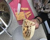 Taco de pollo作り方4写真