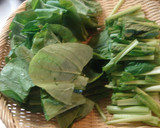 厚揚げと小松菜の煮物作り方1写真