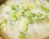 アボカド＆ブロッコリーの洋風チーズ豆乳鍋作り方1写真