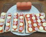 簡単☆朝トースト：ピザ風ガーリック味作り方7写真