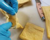糖質オフ☆うすあげ(油あげ)餃子作り方5写真