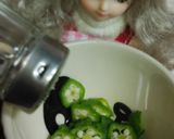 リカちゃん♡オクラのブルスケッタ☆*｡ﾟ作り方7写真