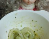 リカちゃん♡イカのバジル風味ᔦ°ω°ᔨ作り方3写真