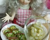 リカちゃん♡イカのバジル風味ᔦ°ω°ᔨ作り方6写真
