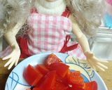 リカちゃん♡ブルガリア料理赤パプリカ炒め作り方2写真