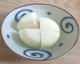 レンチン5分☆丸ごとタマネギ!作り方1写真