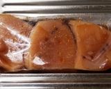 メカジキ♪めんつゆ・生姜漬け焼き七味かけ作り方1写真