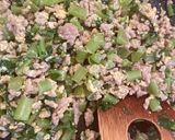 大根の葉っぱとひき肉であと1品♪♪作り方6写真