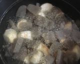 里芋と厚揚げのお味噌汁作り方6写真