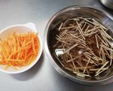 作り置き【きんぴらごぼう】作り方1写真