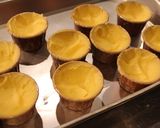 抹茶チーズのクリスマスツリーカップケーキ作り方5写真