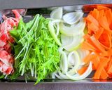 野菜たっぷり豆乳タンメン作り方1写真