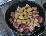 ポンでサッパリ！炒め煮肉じゃが♪作り方3写真