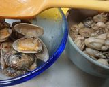 贅沢極み♪あさりと牡蠣の旨味パスタ♪作り方5写真