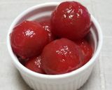 スイートチリソースでミニトマトのピクルス作り方2写真