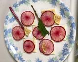 赤カブの甘酢ずけ カナッぺ作り方4写真
