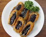 茄子の肉詰めフライ作り方5写真