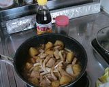ポンでサッパリ！炒め煮肉じゃが♪作り方5写真