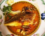 鯛のパン粉焼き&茄子トマト汁作り方8写真