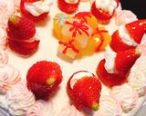 クリスマスケーキデコレーション作り方1写真