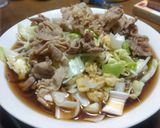 ラーメン二郎風大蒜ラー油蕎麦作り方6写真