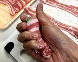 豚バラのブロッコリー巻き中華あん作り方4写真
