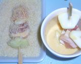 食欲そそる♪サクッと串ナス＆玉ねぎ串カツ作り方2写真