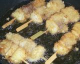 食欲そそる♪サクッと串ナス＆玉ねぎ串カツ作り方3写真