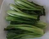 小松菜の電子レンジ加熱の方法～我が家流～作り方1写真