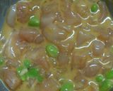 ニンニク香る☆鶏ムネ枝豆の落し揚げ作り方3写真