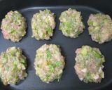 セロリたっぷり！月見照り焼きつくね作り方3写真