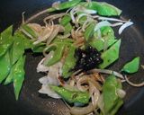 モロッコインゲンの甜麺醤炒め作り方3写真
