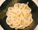 なめ茸うどん~温玉ぶっかけ作り方1写真